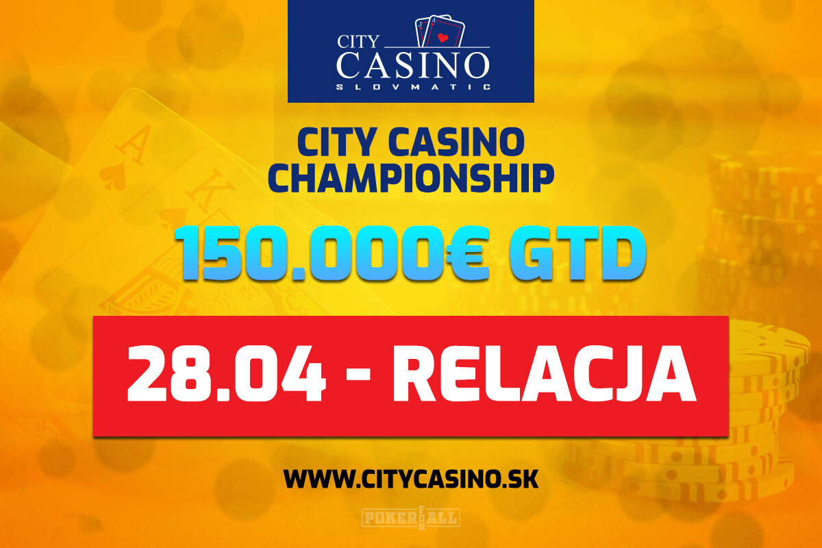 City Casino Championship 150k€ gtd dzień 8 - relacja na żywo 03:50